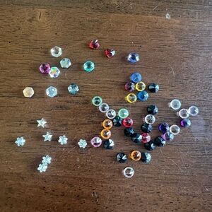 Origami owl assorted crystal charms